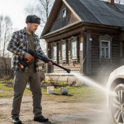 Nettoyeur haute pression sans fil