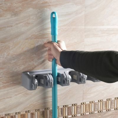 Porte balai mural | OrganizeHome - Brico menage