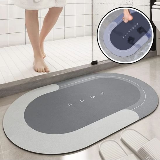 Tapis antidérapant salle de bain