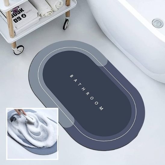 Tapis antidérapant salle de bain